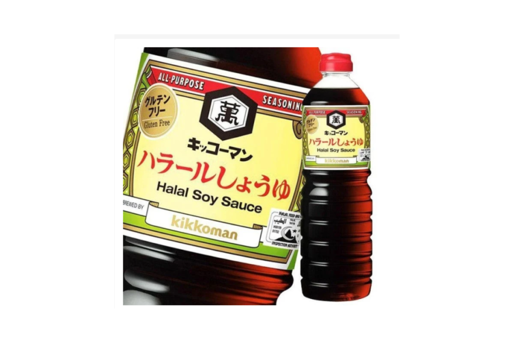 Kikkoman Halal & Gluten-Free Japanese Soy Sauce 1L Honjozo Brewed Soy Sauce